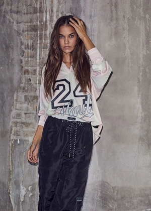 Haute 24 stripe bluse Iced Rose/Pearl HAUTE L\'AMITIÈ